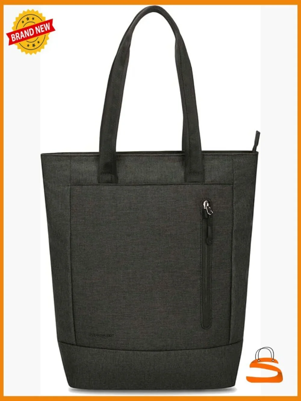 Anti-Theft Convertible Backpack Tote with RFID Blocking, Fits 15.6